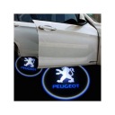 КОМПЛЕКТ ПРОЕКТОРА СВЕТОДИОДНОГО ЛОГОТИПА PEUGEOT 2008 207 3008 508 308 + БЕСПЛАТНЫЕ БАТАРЕИ