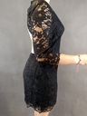 Čierne korunkové šaty MORGAN Premium veľ. 42 Strih puzdrový
