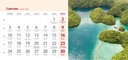 Календарь настольный 2024 месяц стоячий 24 х 11 см ВОДА