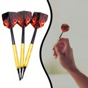 НАБОР ИЗ 12 ДРОТИКОВ, 100 НАКОНЕЧНИКОВ + 42 ИГРОВЫХ ПАДАЛЕТА ДЛЯ СТРОИТЕЛЬСТВА FEATHER DARTS