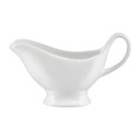 Sosjerka porcelanowa biała Kubiko Fala 275ml Ambition