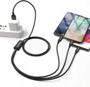 НЕЙЛОНОВЫЙ КАБЕЛЬ 3в1 ДЛЯ IPHONE / MICRO USB / TYPE-C