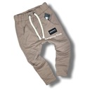 Узкие мешковатые брюки латте Despacito, базовые бежевые