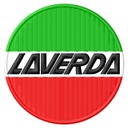 Нашивка с болельщиками Laverda, вышитая термофольгой 1000 1200 Jota RGS SFC TS