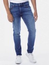 Pánske džínsové nohavice klasické džínsové trubičky 36/30 Kód výrobcu E 185-120