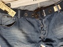 FIRETRAP rovné džínsy s opaskom W48s 114cm pás Dominujúca farba modrá