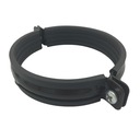 СЛИВНОЙ ЗАЖИМ ДЛЯ ЖЕЛОБОЧНЫХ ТРУБ, КОРИЧНЕВЫЙ 110 ММ