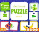 OBOJSTRANNÉ PUZZLE 24 EL. OVOCIE RASTIEM A SPOZNÁVAM