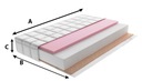 Зональный матрас для кровати 160х80х11см COCONUT ZONES