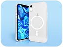 Puzdro magsafe pre iPhone XR magnetické pancierové clear puzdro + 5D Sklo 9H Značka Hello Case
