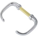 РУЧКА ХРОМИРОВАННАЯ 84X38X8 ММ