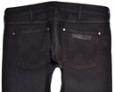 WRANGLER nohavice SLIM dark JEANS low MOLLY W25 L30 Dominujúci vzor bez vzoru