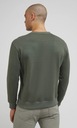 Lee PLAIN CREW SWEAT Olive Grove ZELENÁ MIKINA S MALÝM LOGOM REGULAR FIT 5XL Model Plain Crew SWS