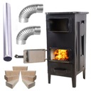 Печь Шамотная стальная Коза АРЕС + ТРУБЫ