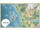 ПРОТИВОСКОЛЬЖАЮЩИЙ КОВРИК RPG FAERÛN MAP 76 X 56 CM