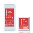 NOVOL 8200 - ПРОЗРАЧНЫЙ АКРИЛОВЫЙ ЛАК VHS 5л + отвердитель.