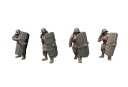Орки-легионеры - фигурка x4, модель RPG LOTR MESBG Middle Earth