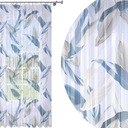 ГОТОВАЯ ШТОРА 140х230 ОКРАШЕННАЯ ВУАЛЬ ЛЯГУШКИ 052