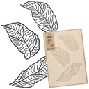 ШАБЛОН КАРТИНЫ /65x95/ ДЕКО ЛИСТЬЯ - ЭСКИЗ