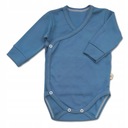 БОДИ С БОКОВЫМ ОТКРЫТИЕМ, Конверт, Длинные рукава 68