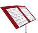 твердый переплет для нот MUSIC SHEET, песенник ПРЕМИУМ 340Х285мм