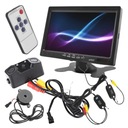 7-дюймовый автомобильный монитор, КАМЕРА ЗАДНЕГО НАПРАВЛЕНИЯ, БЕСПРОВОДНОЙ модуль дистанционного управления.