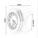 Часы + мотоциклетный термометр, мотоцикл, велосипед 45 мм, для руля 22/25 мм