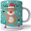 РОЖДЕСТВЕНСКАЯ КРУЖКА 330мл РОЖДЕСТВЕНСКИЙ ПОДАРОК ​​ПОД ЕЛКОЙ