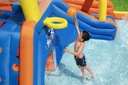 Vodný zábavný park pre deti 5+ BESTWAY Šmykľavka + Basketbal + Tunel Dĺžka 551 cm