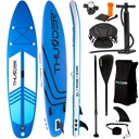 DESKA SUP DO PŁYWANIA POMPOWANA Z SIEDZISKIEM ZESTAW WIOSŁO POMPKA 320 CM