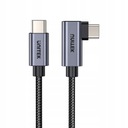 Kabel USB-C - USB-C Kątowy PD 3.0 100W 5A 20V QC Chip E-Mark 3m Unitek Stan opakowania oryginalne