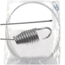 ТРОС ПРИВОДА КОСИЛКИ СТАЛЬНОЙ ТРОС УНИВЕРСАЛЬНЫЙ ПРУЖИННЫЙ ШАРИКОВЫЙ ПРОВОЛОКА 2,5м