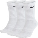 НОСКИ NIKE LONG SX7664 38–42 БЕЛЫЕ, 3 ПАКЕТА