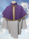 Накидка алтарника фиолетового цвета для стихаря.