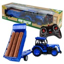 RC ТРАКТОР С ДИСТАНЦИОННЫМ УПРАВЛЕНИЕМ С ДЕРЕВЯННЫМИ ШАРАМИ