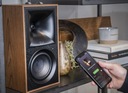 Sada reproduktorov Klipsch The Fives 160 W 2 ks orech Ďalšie vlastnosti Aktívne reproduktory na stojan MDF plášť pokrytý prírodnou drevenou dyhou Povrchová úprava orech