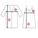 Женская АТЛАСНАЯ пижама, комплект БЕЛЬЯ из двух предметов, футболка, ХАЛАТ, M