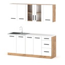 Мебель для кухни Комплект кухонной мебели Кухня ENZO 2,0м РАЗНЫЕ ЦВЕТА КВ.