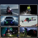 НОВИЙ БЕЗПРОВІДНА ФАРА МИГАЛКА LED (СВІТЛОДІОД) МІЦНИЙ 8 КОЛЬОРІВ Z ПУЛЬТ 6PCS  (18854810721) фото min 14