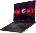 Laptop MSI Sword 17 HX B14VFKG i7-14700HX RTX4060 Układ klawiatury US international (qwerty)