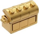 Сундук LEGO Gold 4738ac01 Жемчужно-золотой