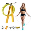 СТАЛЬНАЯ СКАКАЛА С ПОДШИПНИКАМИ, РЕГУЛИРОВКА CROSSFIT