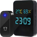 БЕСПРОВОДНОЙ Водонепроницаемый ДВЕРНОЙ ЗВОНОК ТЕМПЕРАТУРА 150 М