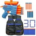 NERF ELITE PROSPECT + STRZAŁKI KAMIZELKA ZESTAW