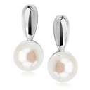 Свадебные серьги с жемчугом