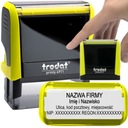 TRODAT STAMP 4911 ДЛЯ 4-СТРООЧНОГО ДИЗАЙНА КОРПОРАТИВНОГО ЛИЧНОГО ОФИСА + ЛАСТИК