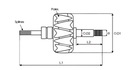 ROTOR ALTERNADOR 