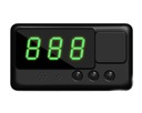 Sportowy cyfrowy prędkościomierz GPS HUD 3'' duży