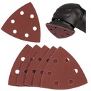 Шлифовальная бумага на липучке DELTA IRON 93 x 93мм ДЛЯ ШЛИФОВАЛЬНОЙ БУМАГИ зернистостью 80 5шт.