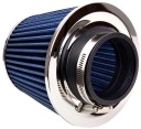 ТЮНИНГ ВОЗДУШНОГО ФИЛЬТРА, ХРОМИРОВАННЫЙ КОНУС +3 АДАПТЕРА